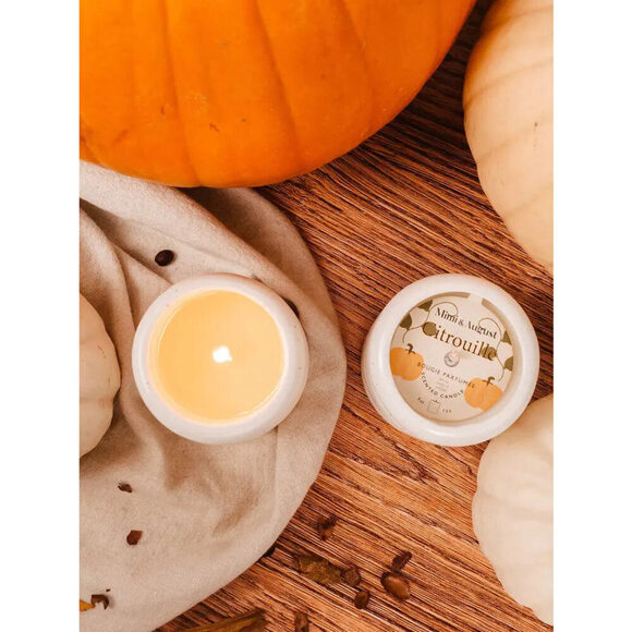 Citrouille- 8 oz Reusable Candle - Picture 2 of 3